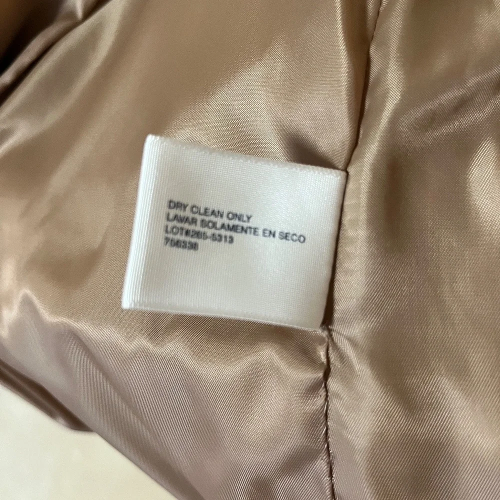 St John's Bay Dress Coat - with large reinforced brown buttons and inside pocket - Picture 7 of 16